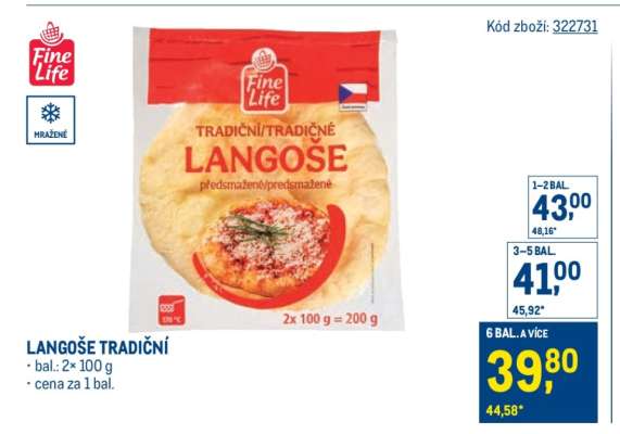 Langoše tradiční