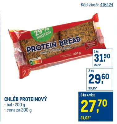Chléb proteinový