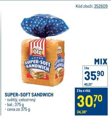 Super-Soft Sandwich