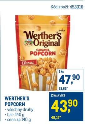 WERTHER‘S Popcorn