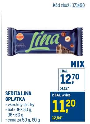Sedita Lina oplatka