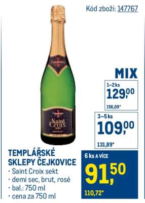 Templářské sklepy Čejkovice