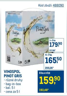 VINOSPOL PINOT GRIS
