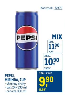 Pepsi, Mirinda, 7Up