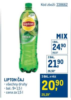 Lipton čaj