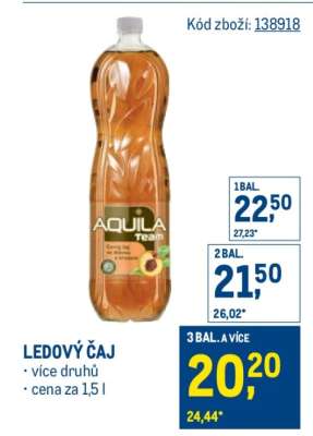 LEDOVÝ ČAJ