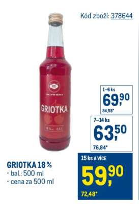 Griotka 18%