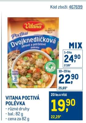 Vitana Poctivá polévka