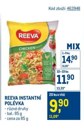 REEVA INSTANTNÍ POLÉVKA
