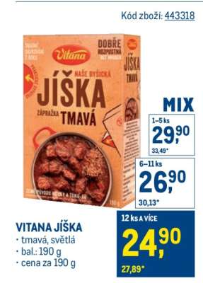 VITANA Jíška