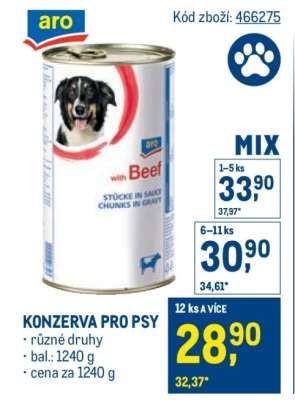 Konzerva pro psy