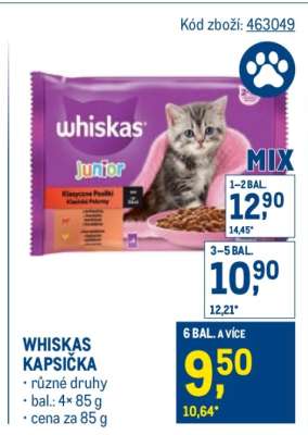 Whiskas kapsička