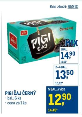 PIGI ČAJ ČERNÝ