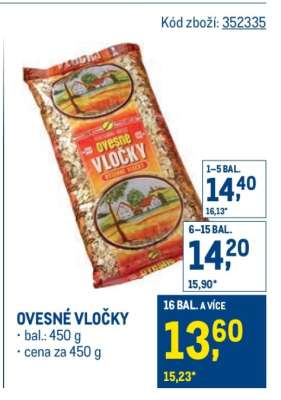 Ovesné vločky
