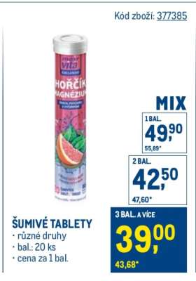 Šumivé tablety