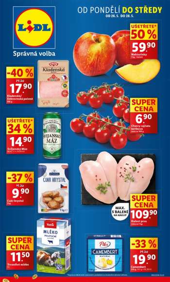 Leták Lidl - 26.5.2025 - 1.6.2025.