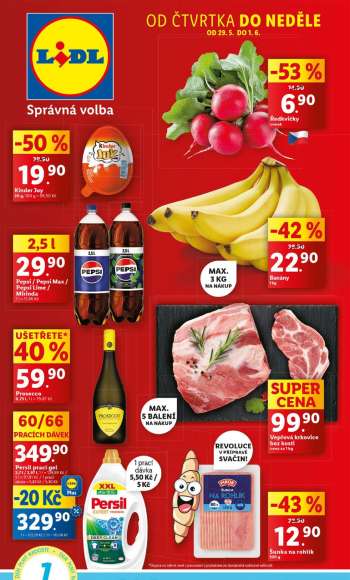 Leták Lidl - 29.5.2025 - 1.6.2025.