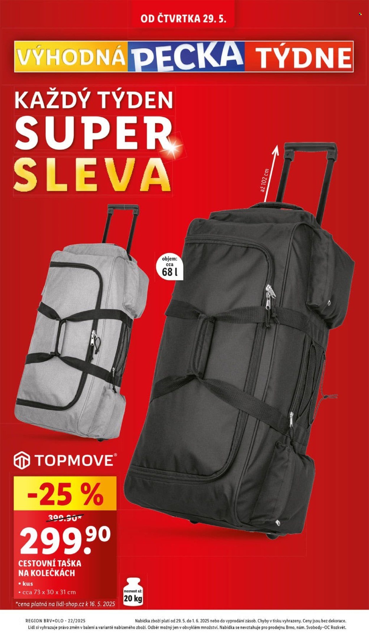 Leták Lidl - 29.5.2025 - 1.6.2025. Strana 1