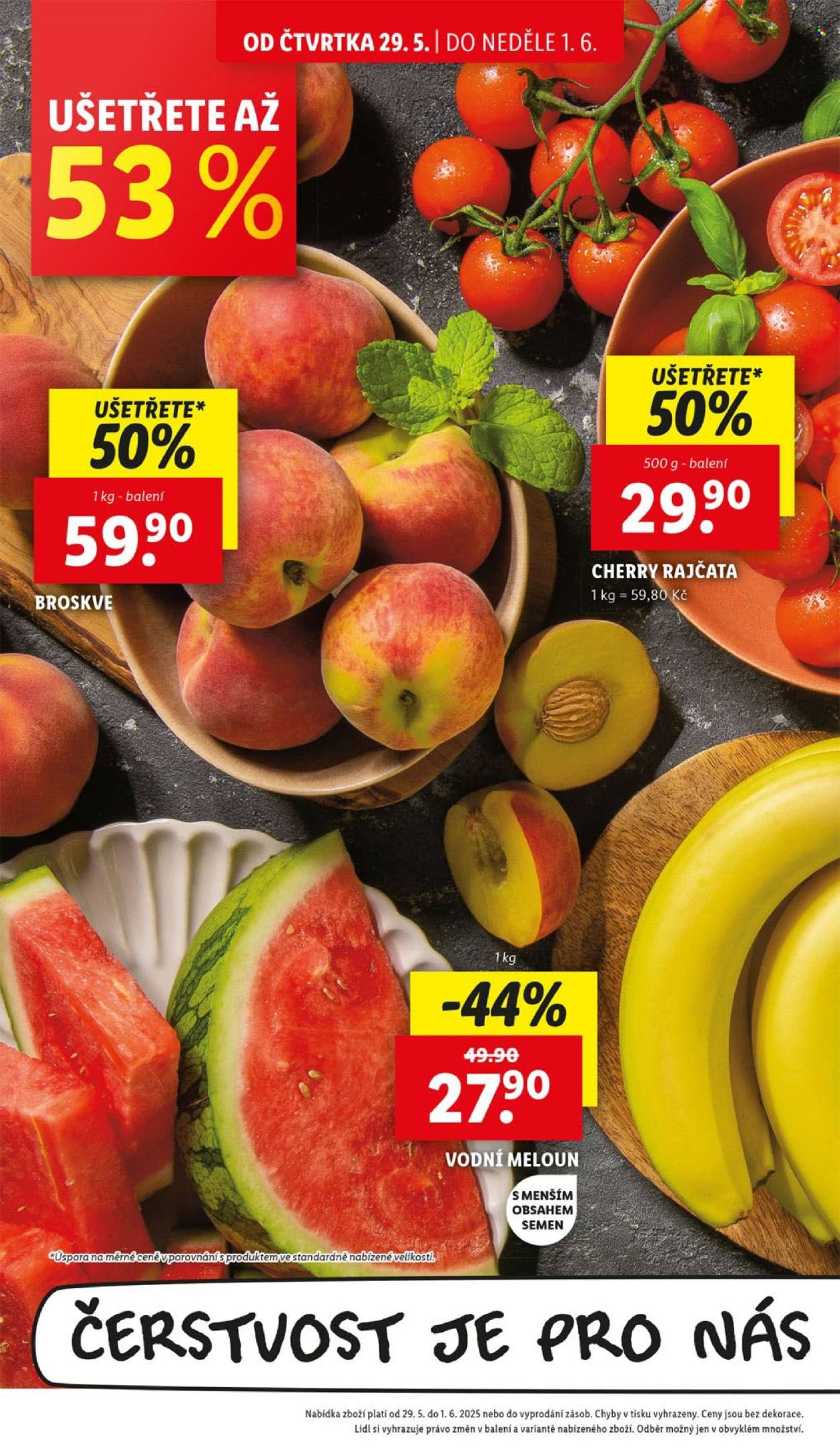 Leták Lidl - 29.5.2025 - 1.6.2025. Strana 1