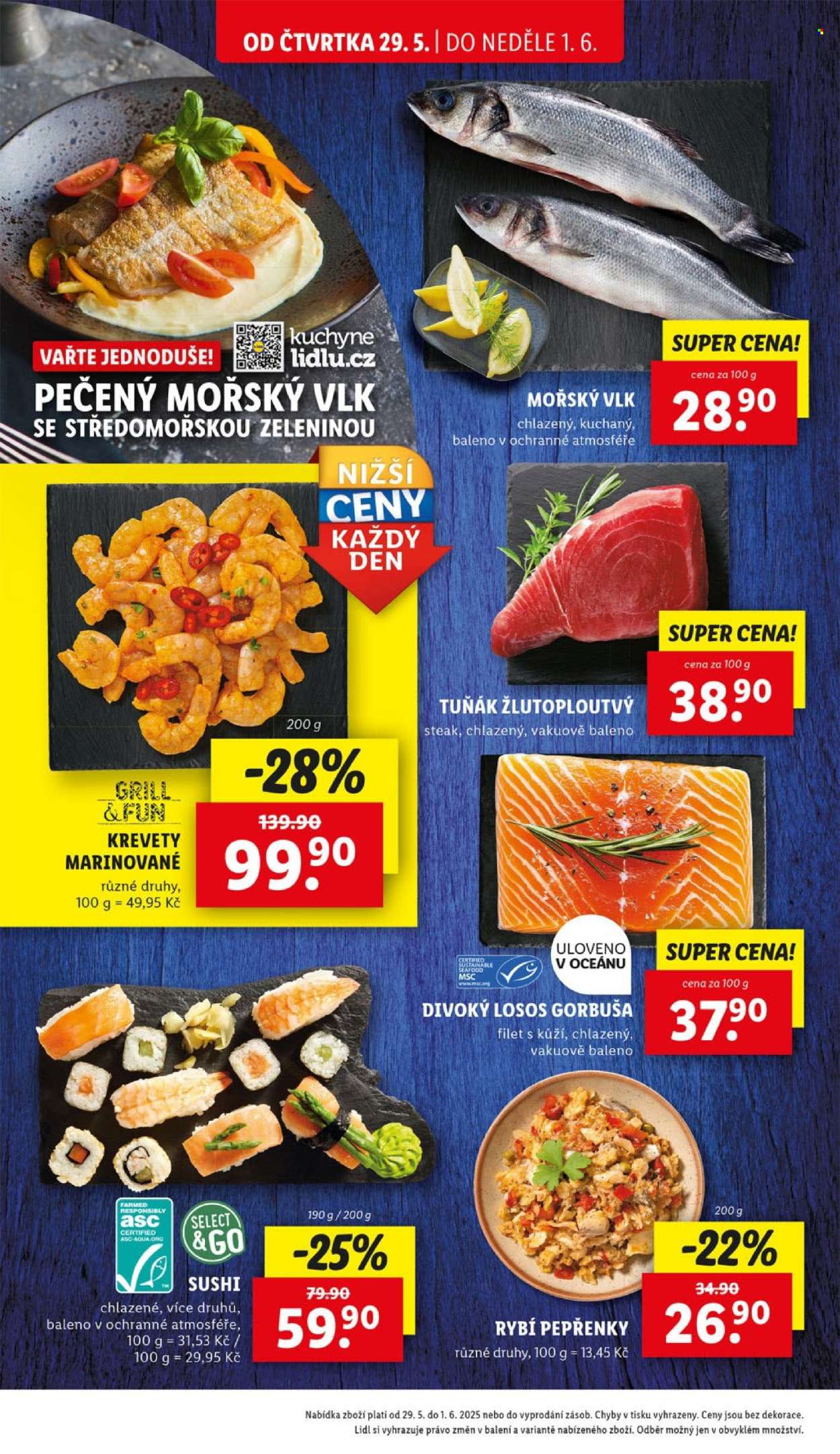 Leták Lidl - 29.5.2025 - 1.6.2025. Strana 1