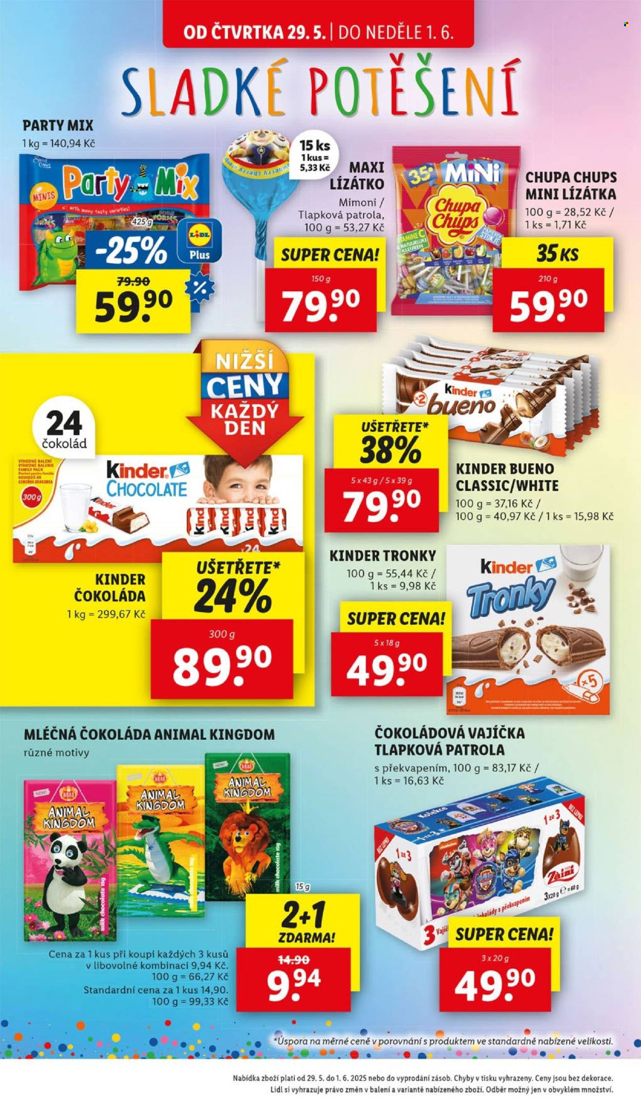 Leták Lidl - 29.5.2025 - 1.6.2025. Strana 1