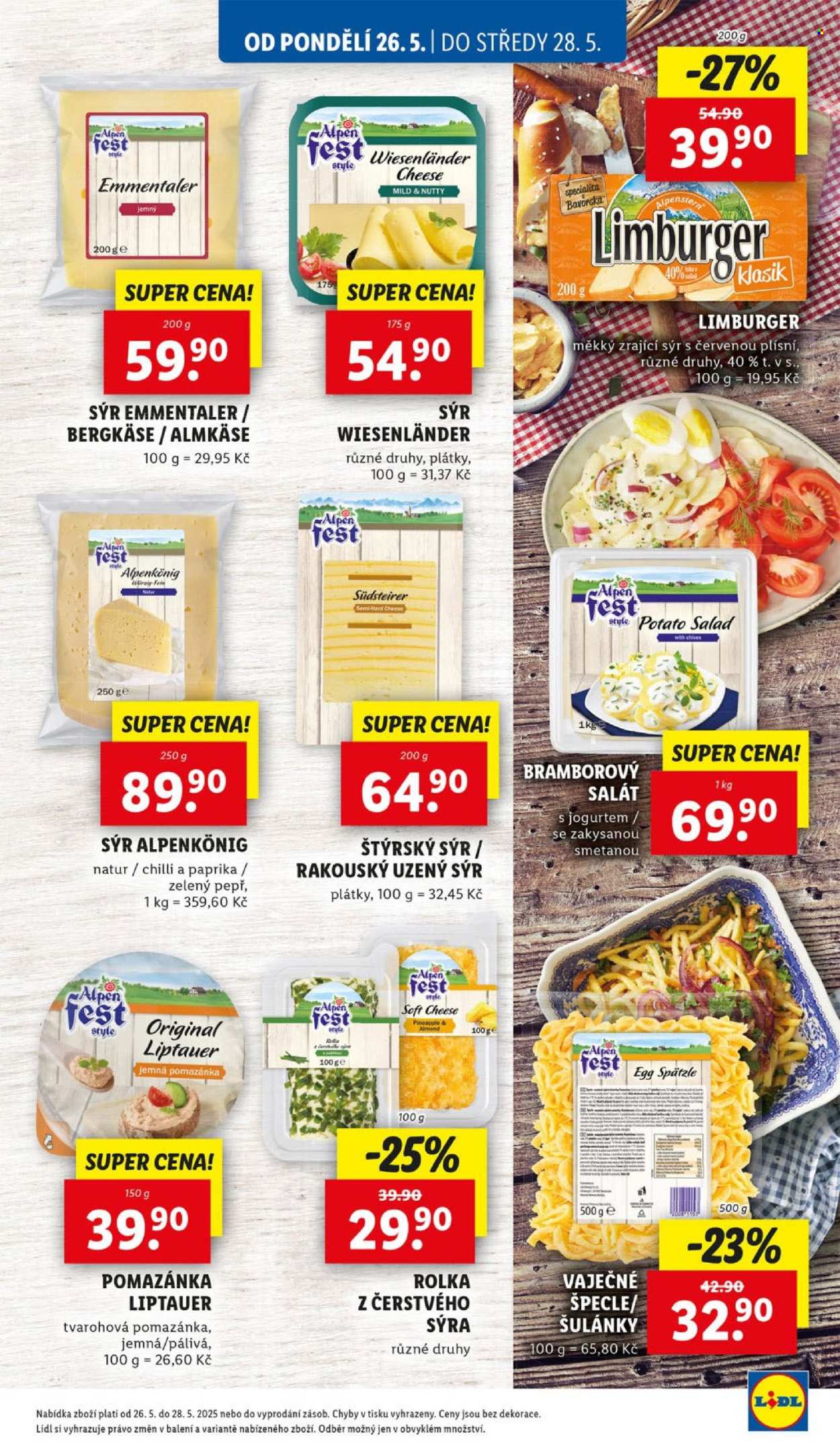Leták Lidl - 26.5.2025 - 1.6.2025. Strana 1