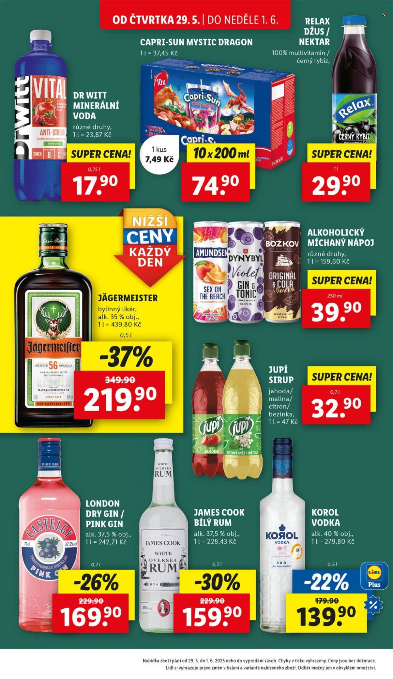 Leták Lidl - 29.5.2025 - 1.6.2025. Strana 1