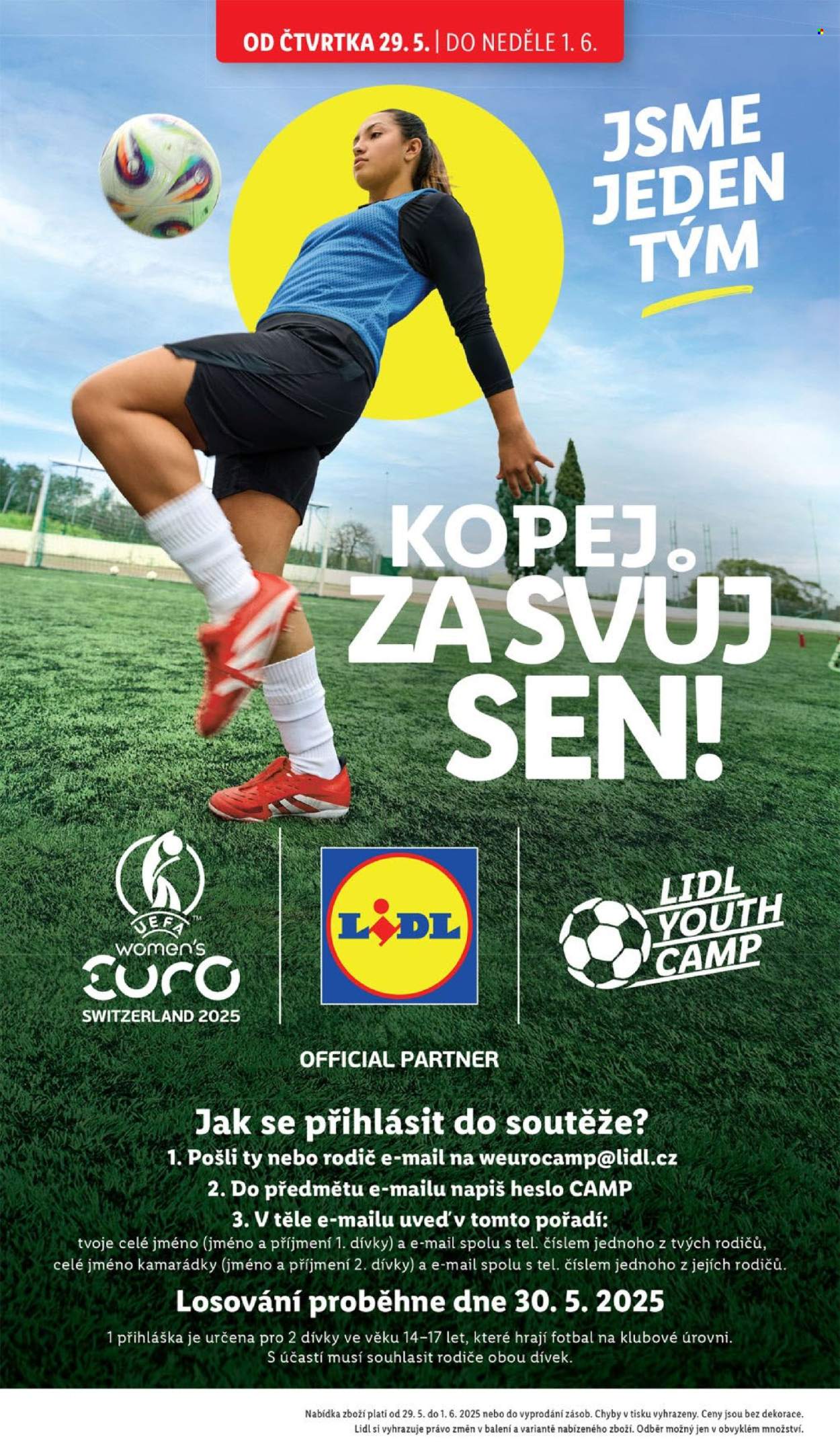 Leták Lidl - 29.5.2025 - 1.6.2025. Strana 1