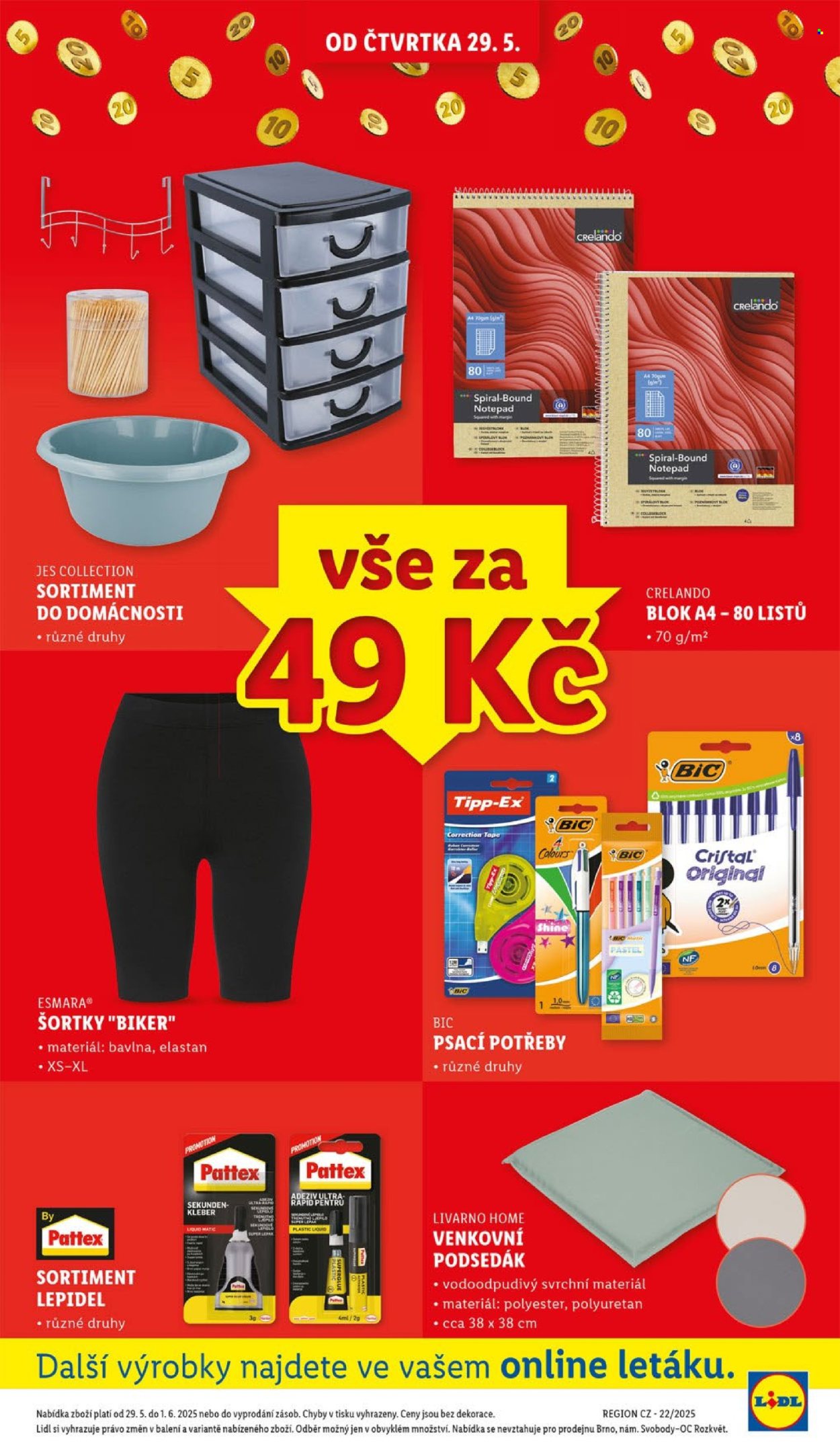 Leták Lidl - 29.5.2025 - 1.6.2025. Strana 1