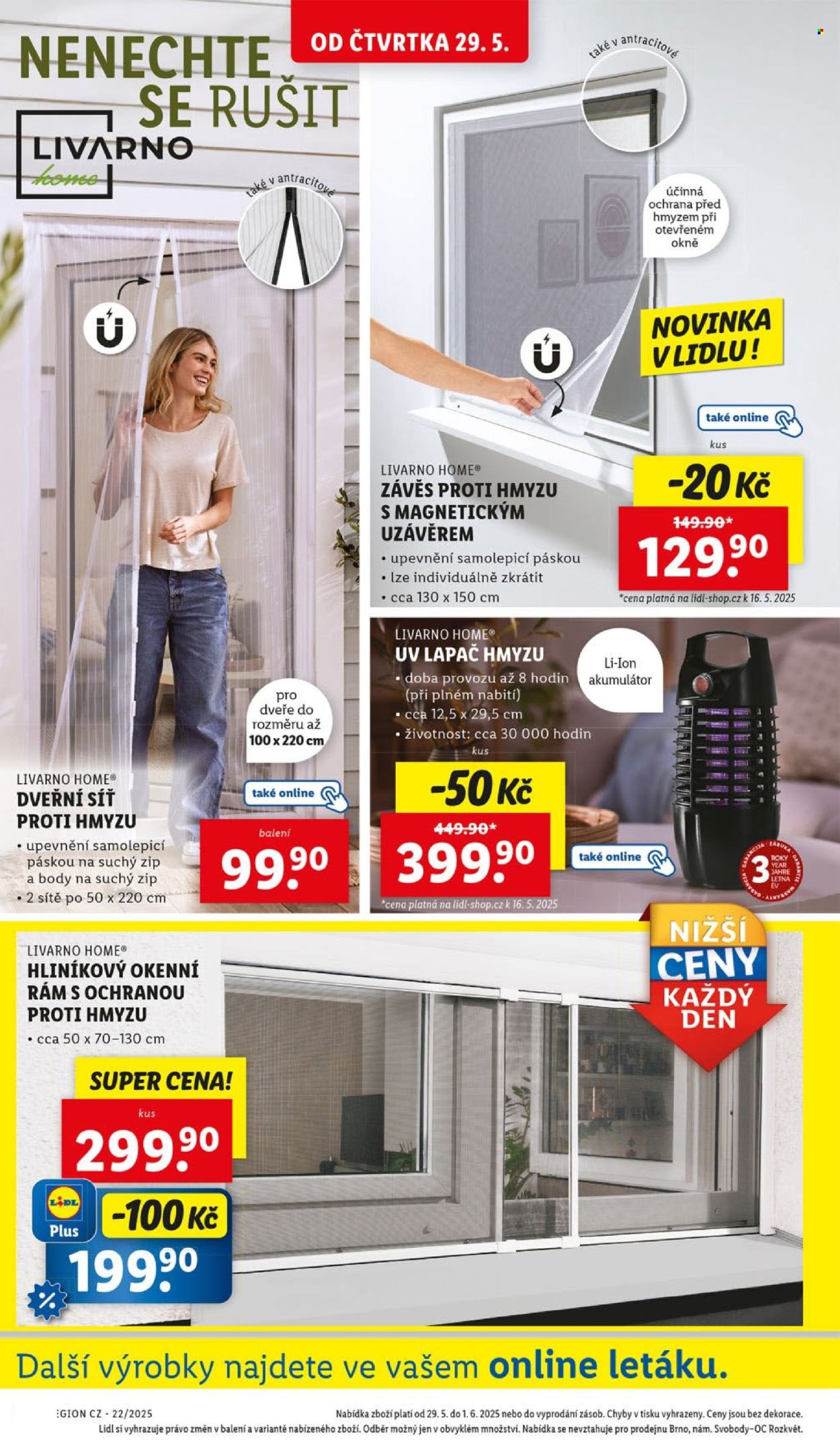Leták Lidl - 29.5.2025 - 1.6.2025. Strana 1