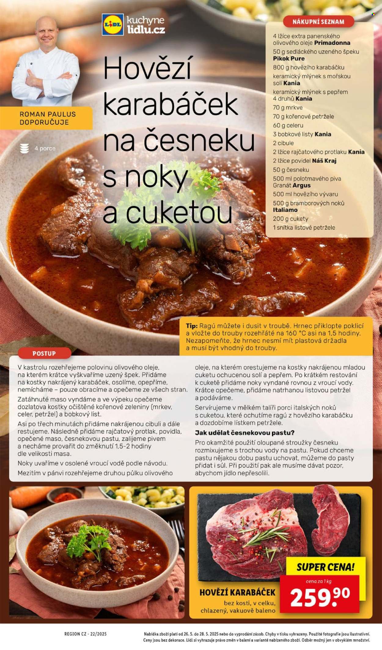Leták Lidl - 26.5.2025 - 1.6.2025. Strana 1