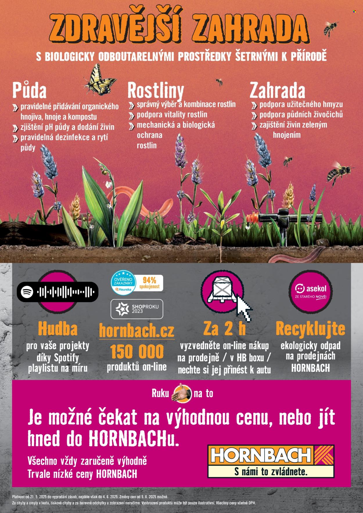 Leták HORNBACH - 21.5.2025 - 4.6.2025. Strana 9
