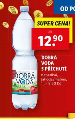 DOBRÁ VODA S PŘÍCHUTÍ