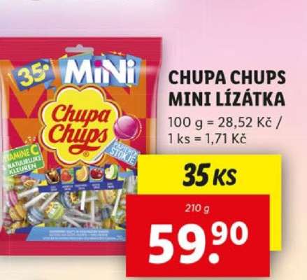 CHUPA CHUPS MINI LÍZÁTKA