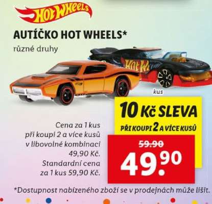 Autíčko Hot Wheels