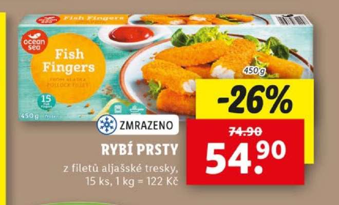 Ocean Sea Fish Fingers