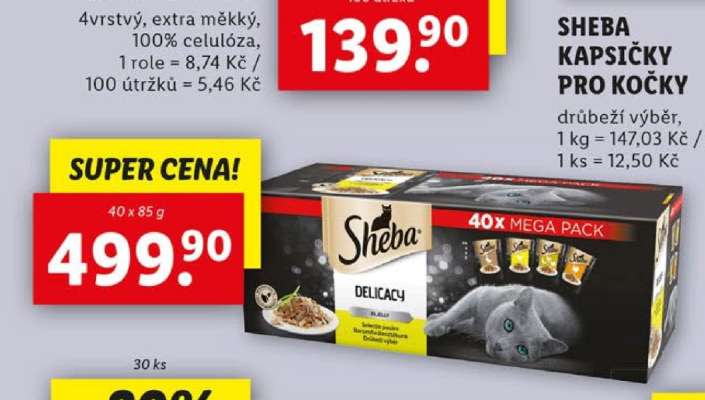 Sheba kapsičky pro kočky