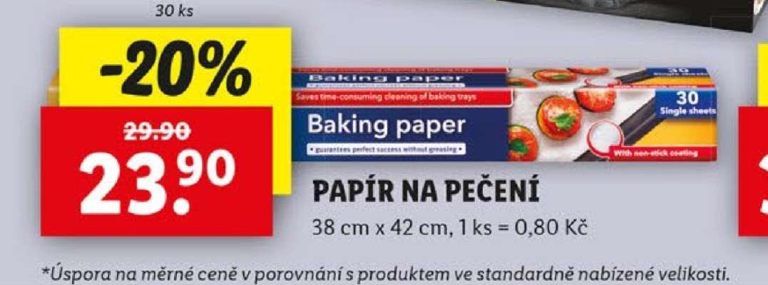 Papír na pečení