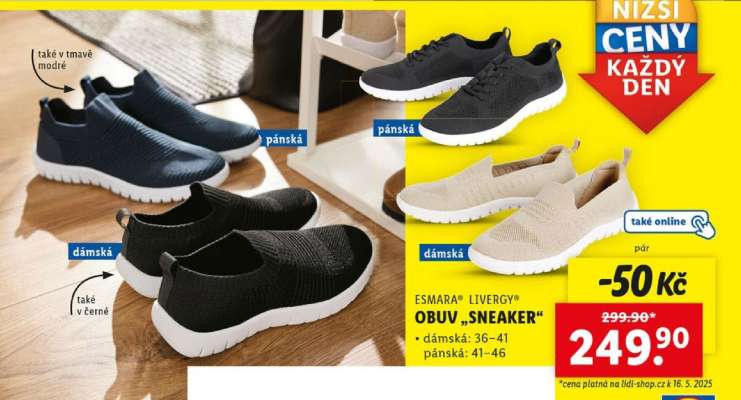 ESMARA® LIVERGY® OBUV „SNEAKER“