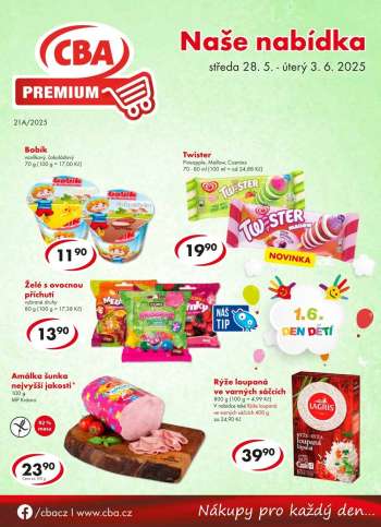 Leták CBA Premium - 28.5.2025 - 3.6.2025.
