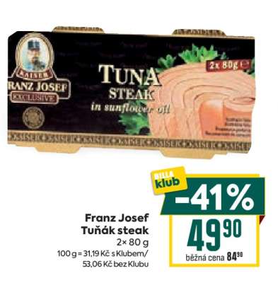 Franz Josef Tuňák steak