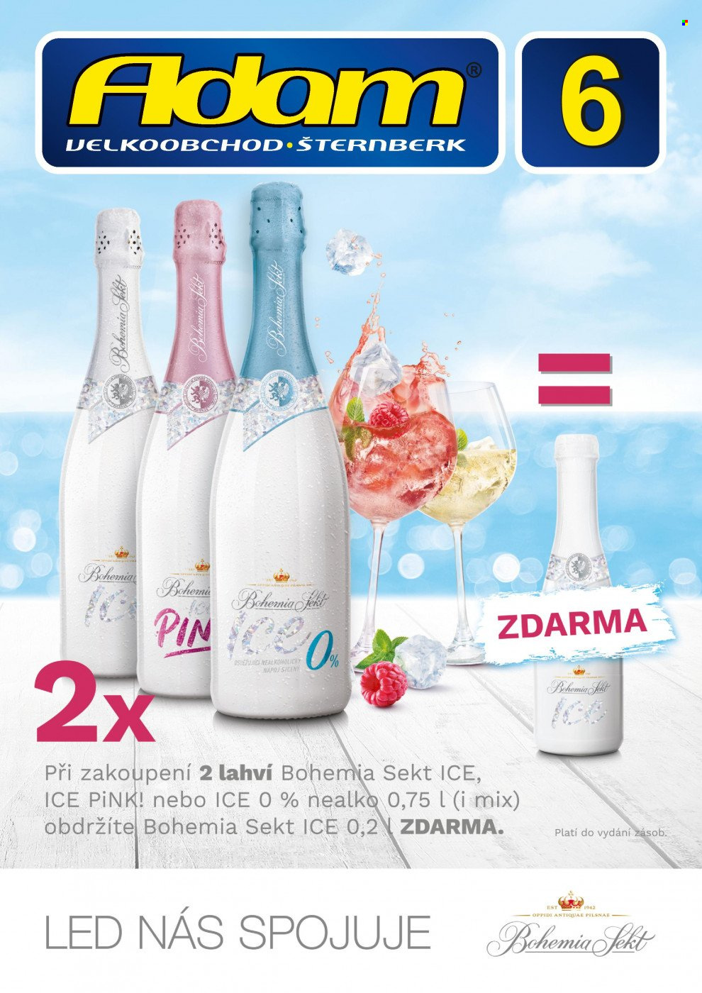 Leták Adam velkoobchod Šternberk - 1.6.2025 - 30.6.2025. Strana 1