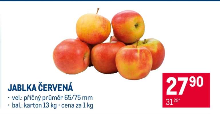 Jablka červená