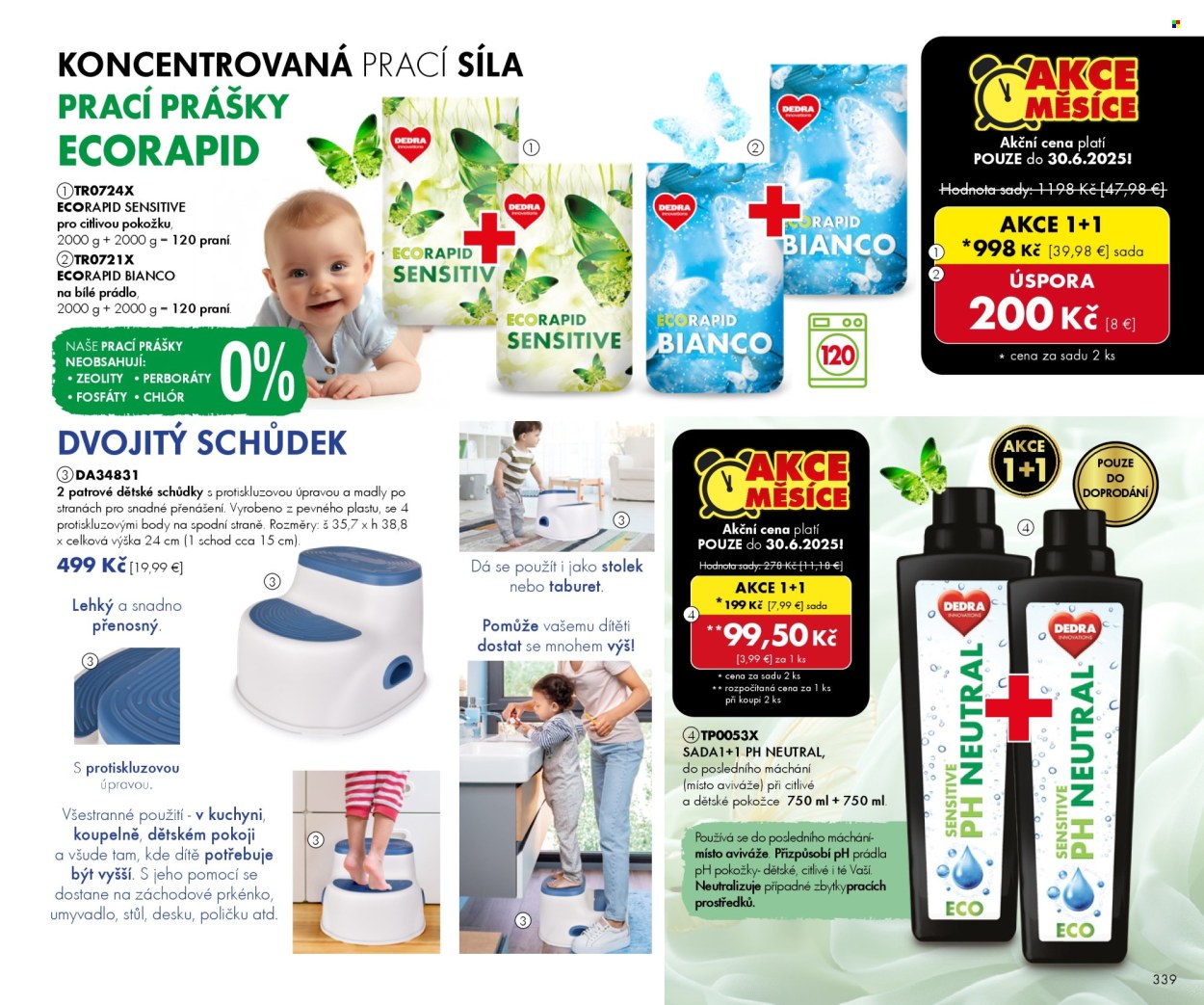 Leták Dedra - 23.5.2025 - 22.8.2025. Strana 39