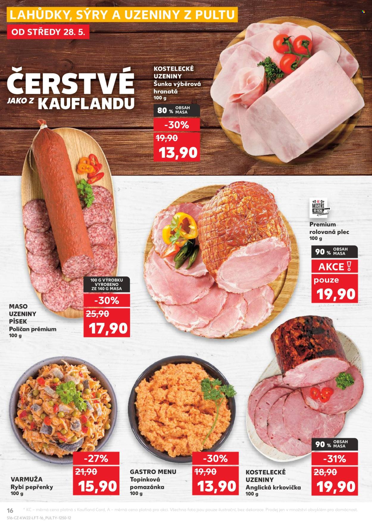 Leták Kaufland - 28.5.2025 - 3.6.2025. Strana 1