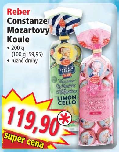 Reber Constanze Mozartovy Koule