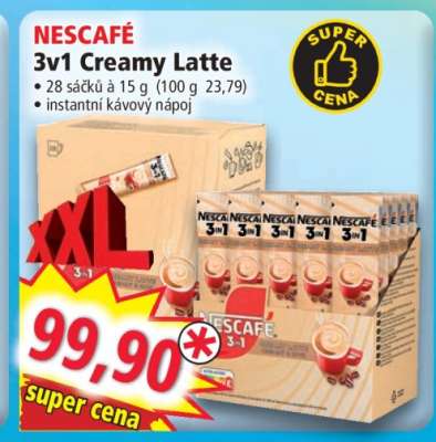 NESCAFÉ 3v1 Creamy Latte