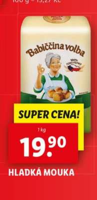 Babiččina volba Hladká mouka