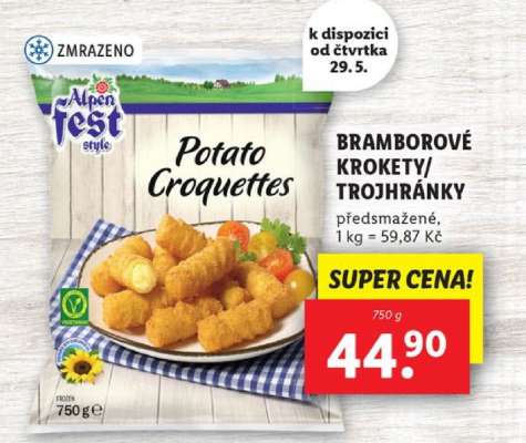 Alpen Fest style Potato Croquettes