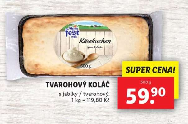 Tvarohový koláč
